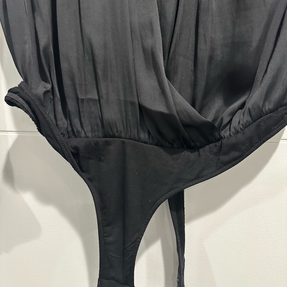 Paige bodysuit, shoulder pads, snap closure, worn once - Picture 3 of 7